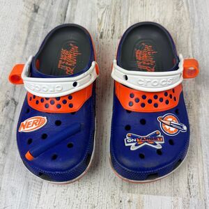 Crocs Classic Hasbro Nerf Clogs Blue Size J4